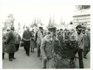 1986 MILANO Cimitero Monumentale - Trasporto della salma di Michele SINDONA 