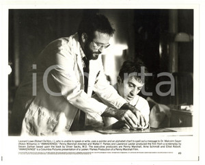 Fotografia d epoca originale 1990 CINEMA Film Awakenings  Robert DE NIRO e Robin WILLIAMS  Foto 1
