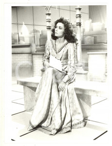 1986 TV RAI UNO "Io a modo mio" - Eleonora BRIGLIADORI con il copione *Foto