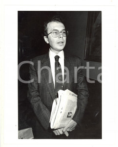 Fotografia d epoca originale 1987 MILANO POLITICA DC  Ritratto dell assessore regionale Gianni VERGA Foto 1