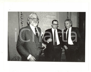 1985 ca MILANO - Ritratto di Pietro ARMANI e Pier Giusto JAEGER - Foto 24x18 cm