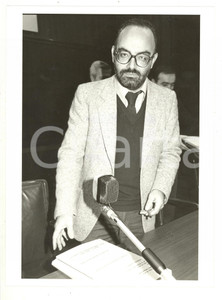 1984 MILANO POLITICA PCI - Giuseppe COTTURRI a un convegno - Foto 18x24 cm