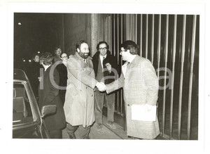 1985 ca ITALIA Incontro tra Ottaviano DEL TURCO e Vittorio MERLONI - Foto 24x18
