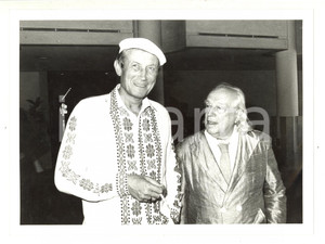 1984 VENEZIA Mostra del Cinema - Evgenij EVTUSENKO e Rafael ALBERTI - Foto 24x18