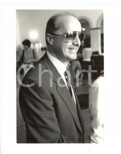 1990 ca ITALIA FININVEST Ritratto di Carlo BERNASCONI - Foto 18x24 cm