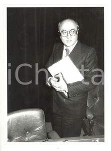 1985 VARESE POLITICA - Enrico DE MITA a un convegno DC - Foto 18x24 cm