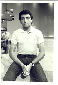 1985 ca FORMULA UNO FERRARI Ritratto del pilota Michele ALBORETO - Foto 18x24