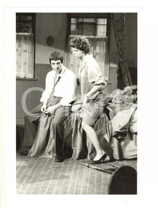 Fotografia d epoca originale 1985 RAI Un cappello pieno di pioggia  Emilio BONUCCI Pamela VILLORESI 4 1