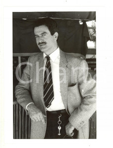 1985 ca ITALIA COSTUME - Ritratto dell'attore Giuseppe PAMBIERI (1) - Foto 18x24