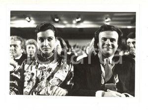 1985 ca FESTIVAL DI SANREMO Jerry CALA' e Marina SUMA in platea - Foto