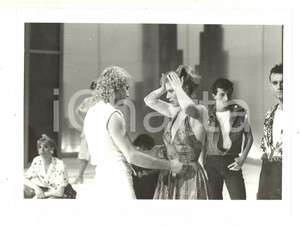 1985 RAI DUE "Shaker" - Daniela POGGI con Carlo Alberto CHERUBINI (2) - Foto