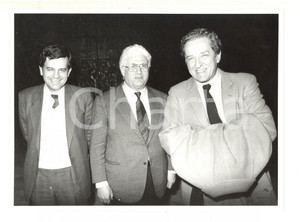 1990 ca POLITICA PSI - Carlo RIPA DI MEANA Mario DIDÒ Valdo SPINI *Foto 24x18 cm