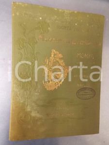 1910 ca MONZA Società Anonima Meccanica Lombarda *Catalogo macchine per ghiaccio