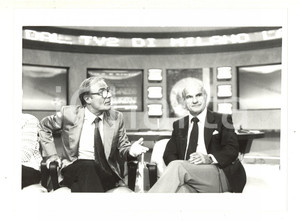 1989 RAI UNO "La Domenica Sportiva" - Sandro CIOTTI con Tito STAGNO - Foto 24x18