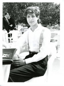 1985 ca CINEMA Ritratto del regista Richard LOWENSTEIN *Foto 18x24 cm