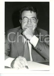 1990 ca ROMA Ritratto di Romano PRODI - Fotografia 18x24 cm