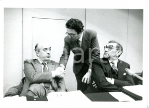 1984 ROMA - DC Ciriaco DE MITA - Roberto MAZZOTTA - Giuseppe GUZZETTI *Foto