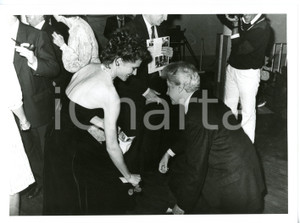 1984 VENEZIA Mostra del Cinema - Alain RESNAIS con Fanny ARDANT - Foto 24x18 cm