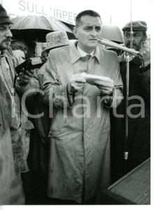 1985 ca MILANO Antonio PIZZINATO rilascia dichiarazioni ai giornalisti - Foto