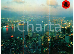 1980 ca SIGHTSEEING TOURS LTD Kowloon e Hong Kong *Pieghevole pubblicitario
