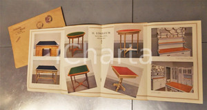 Libro, pubblicazione d epoca 1929 MILANO Ditta Leopoldo HAAS  Il LINOLEUM nell industria dei mobili 1