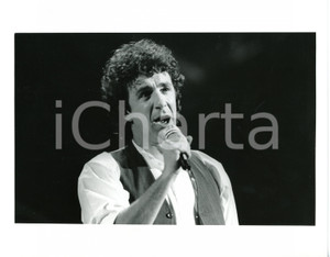 1988 FESTIVAL DI SANREMO Francesco NUTI canta "SarÃ  per te" sul palco (5) *Foto Fotografia di agenzia. CONDIZIONI: GFORMATO: 25x20 cm    originale e autentica 1
