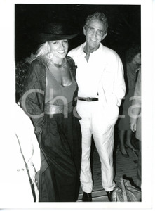 1986 VENEZIA Ritratto di Walter CHIARI con Patrizia CASELLI *Foto 18x24 cm