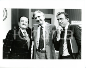 1987 RAI - ECONOGIOCO Sandro PATERNOSTRO con Gianni LOCATELLI - Fotografia 25x20