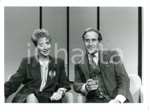 1985 ca RAI - COSTUME Ritratto di Marisa BELLISARIO e Romano BATTAGLIA - Foto