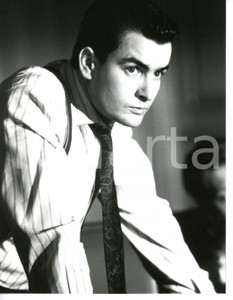 1987 CINEMA "Wall street" - Charlie SHEEN sul set del film *Regia Oliver STONE