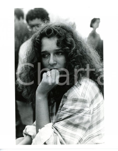 1987 MOSTRA DEL CINEMA DI VENEZIA Ritratto dell'attrice Valeria GOLINO (1) FOTO