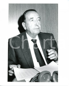 1985 ca ROMA Ritratto ambasciatore Rinieri PAULUCCI DI CALBOLI - Foto 20x25 cm