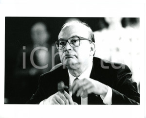 1987 RIMINI 44° Congresso PSI - Ritratto di Bettino CRAXI (2) *Foto 25x20 cm