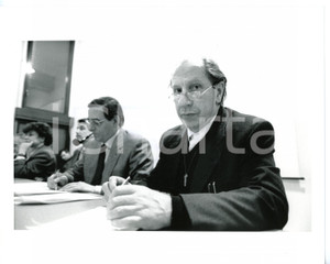 1985 ca COSTUME ITALIA David Maria TUROLDO durante convegno *Foto 25x20 cm