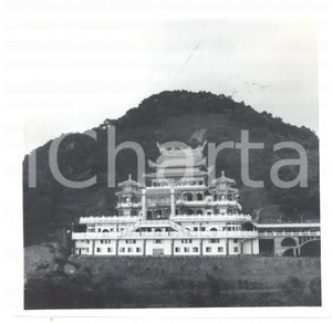 1968 MUZHA - TAIWAN Lingxiao Chapel of Zhinan Temple (1) *Photo 12x12 cm