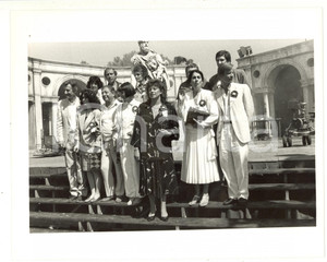 1987 VENEZIA Mostra del CINEMA - Giuria sul palco di Cinecittà 50° (1)