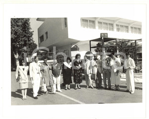 1987 VENEZIA Mostra del Cinema - Ritratto della Giuria (1) Foto 24x18 cm