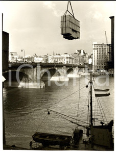 1965 LONDON BRIDGE Renovation work - General view *Foto 15x20 cm