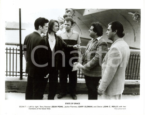 1990 CINEMA "State of Grace" Sean PENN Gary OLDMAN John C. REILLY *Foto 25x20 cm