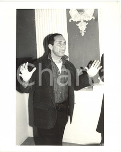 1988 MILANO MUSICA - Ritratto di Paul ANKA *Foto 20x25 cm
