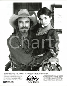 1990 CINEMA "Quigley Down Under" Tom SELLECK Laura SAN GIACOMO *Foto 20x25 cm