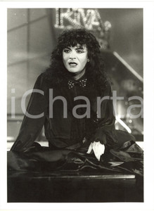 1984 MUSICA RIVA DEL GARDA - Renato ZERO canta "Sospetto" (3) *Foto 18x24