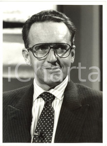 1990 ca MILANO COSTUME Ritratto di Francesco MICHELI *Foto 18x24 cm