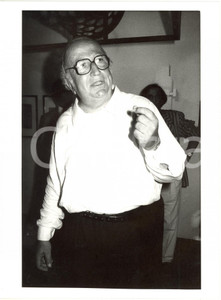 1985 ca ITALIA POLITICA - PRI Giovanni SPADOLINI - Ritratto *Foto 18x24 cm