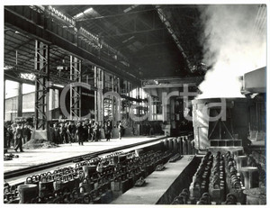 1962 LECCO Acciaieria CALEOTTO Figli degli operai visitano lo stabilimento (7)