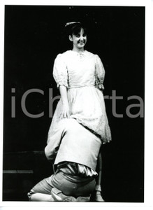 1990 ca TEATRO ITALIA "Oh! Calcutta!" - Attori durante sketch comico *Foto 18x24