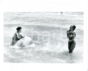 1990 ca COSTUME ITALIA Eleonora VALLONE in costume da bagno *Foto 25x20 cm