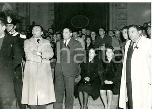 1949 ROMA - CRONACA NERA Le sorelle Lidia e Franca CATALDI durante il processo