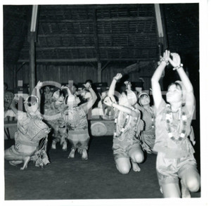 1968 HUALIEN (TAIWAN) Amis people dancing in traditional costume *Photo 12x12