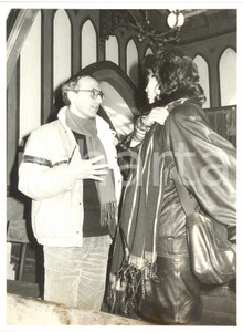 1987 ITALIA CINEMA "Dolce assenza" - Regista Claudio SESTIERI con Jo CHAMPA (2)